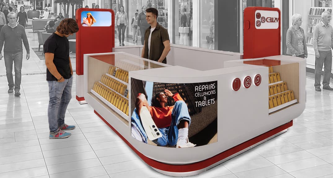 Kiosk · left view
